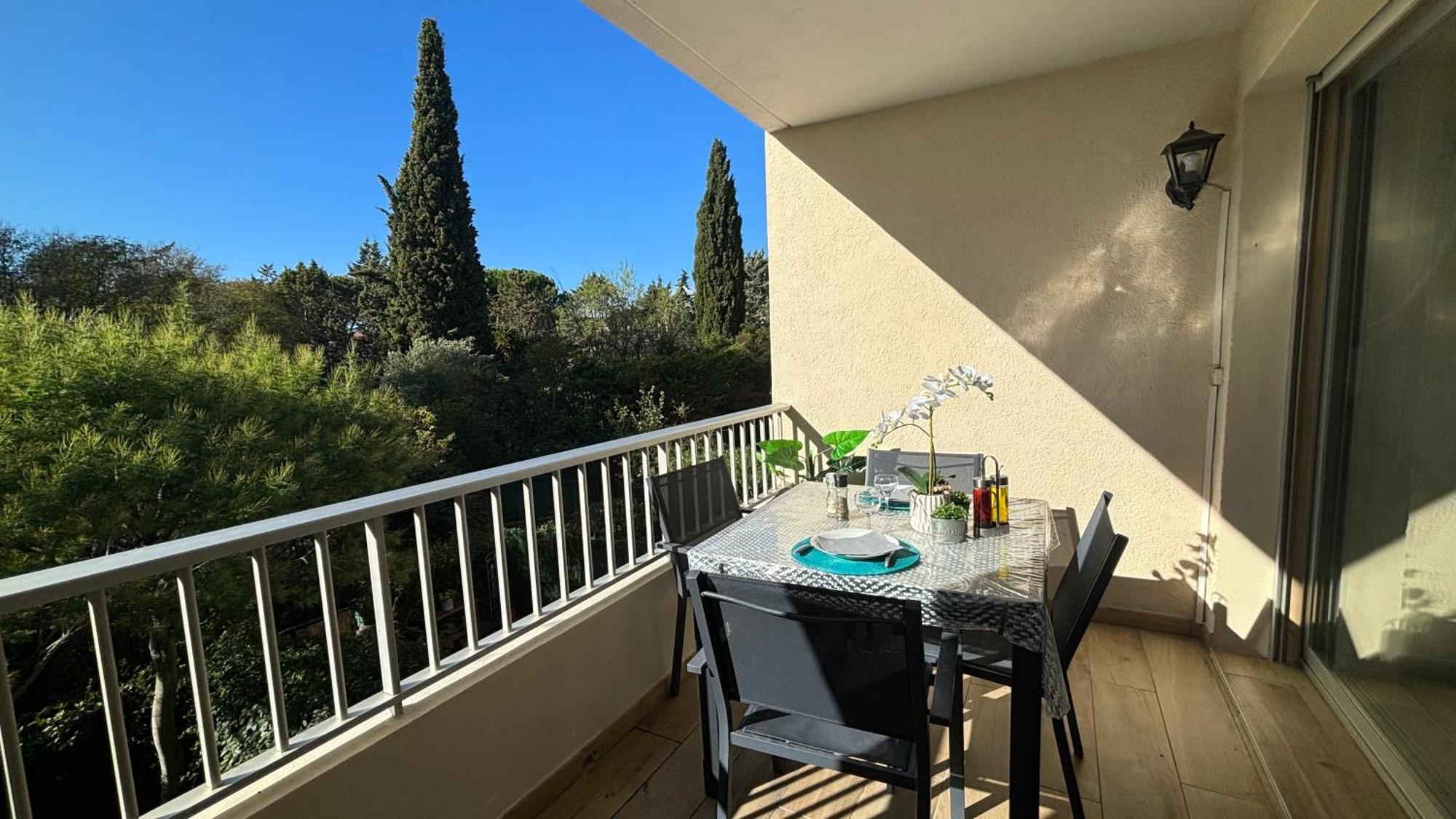 Proche Centre Sanary Studio Climatise 4 Personnes Exterior foto